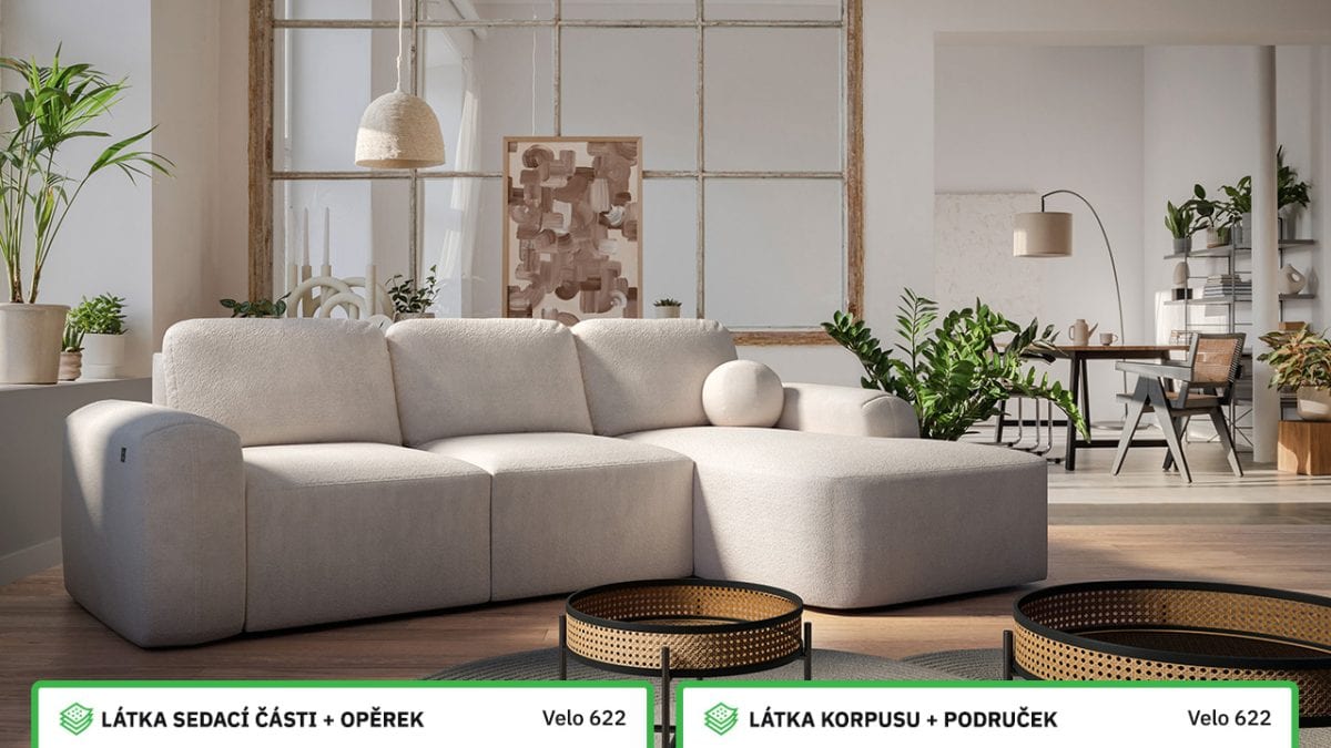 Rohová sedací souprava BERGO I Barevné provedení