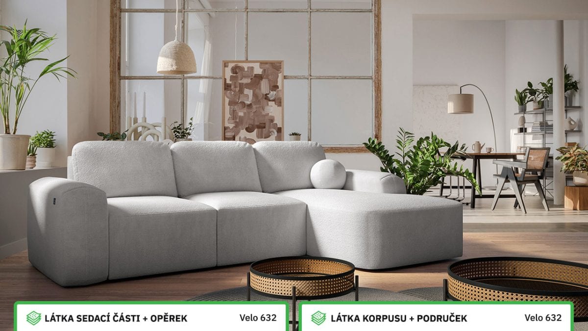 Rohová sedací souprava BERGO I Barevné provedení