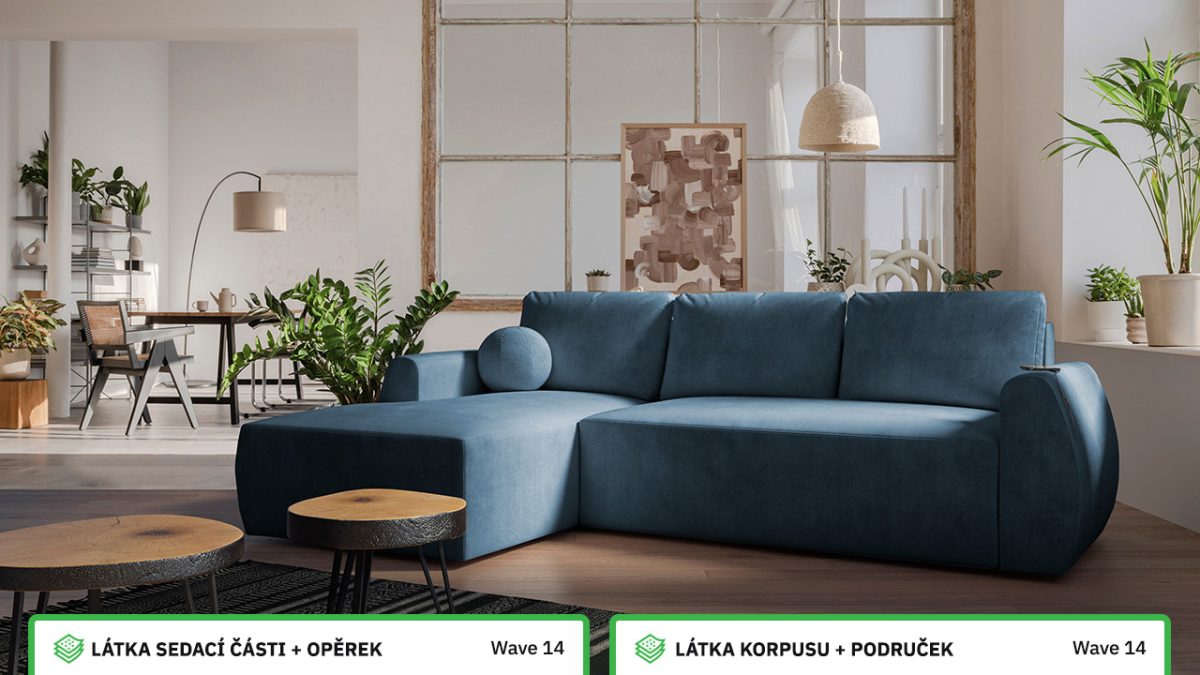 Rohová sedací souprava KOLIN Barevné provedení