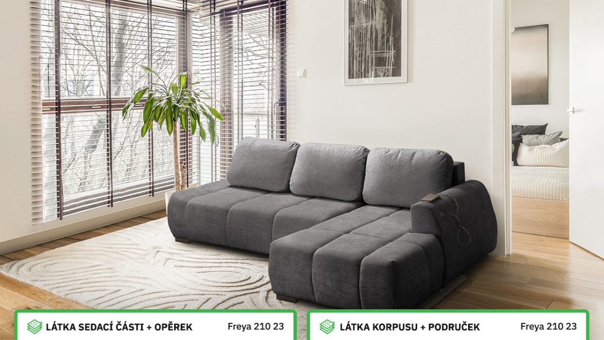 Rohová sedací souprava FRESKO Barevné provedení