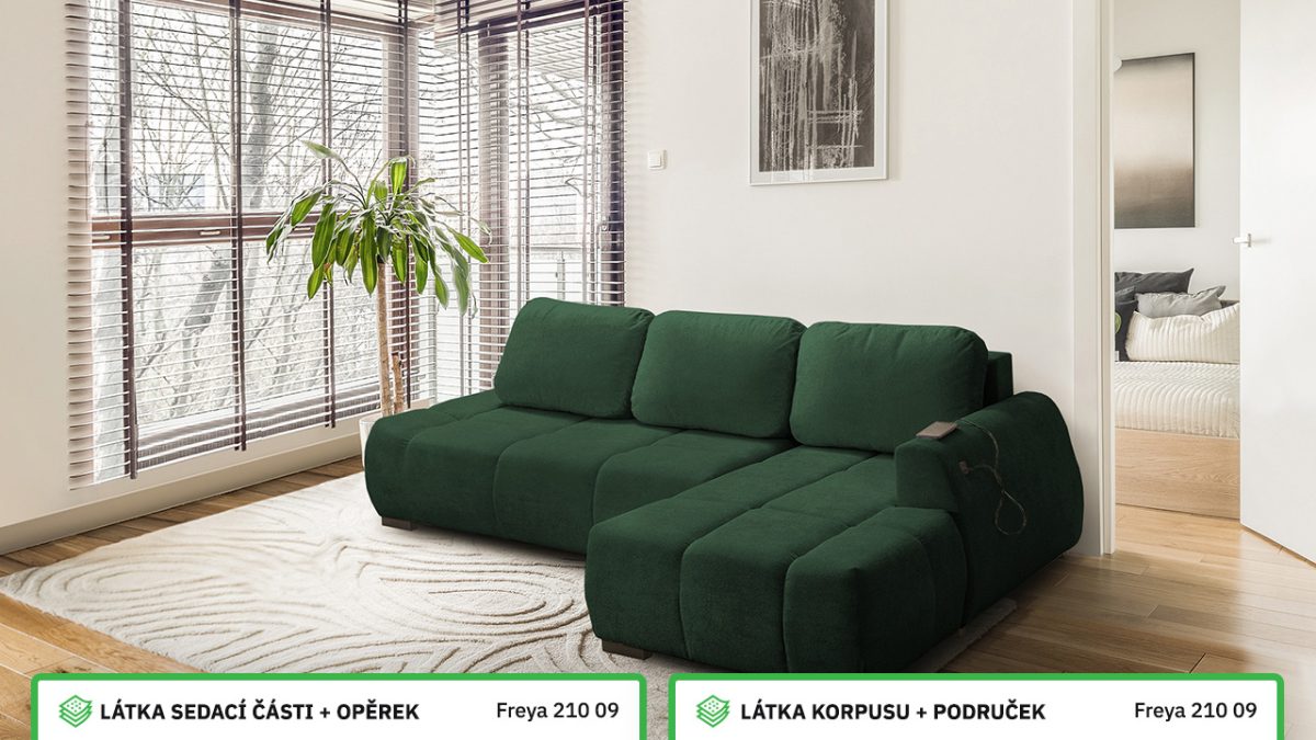 Rohová sedací souprava FRESKO Barevné provedení
