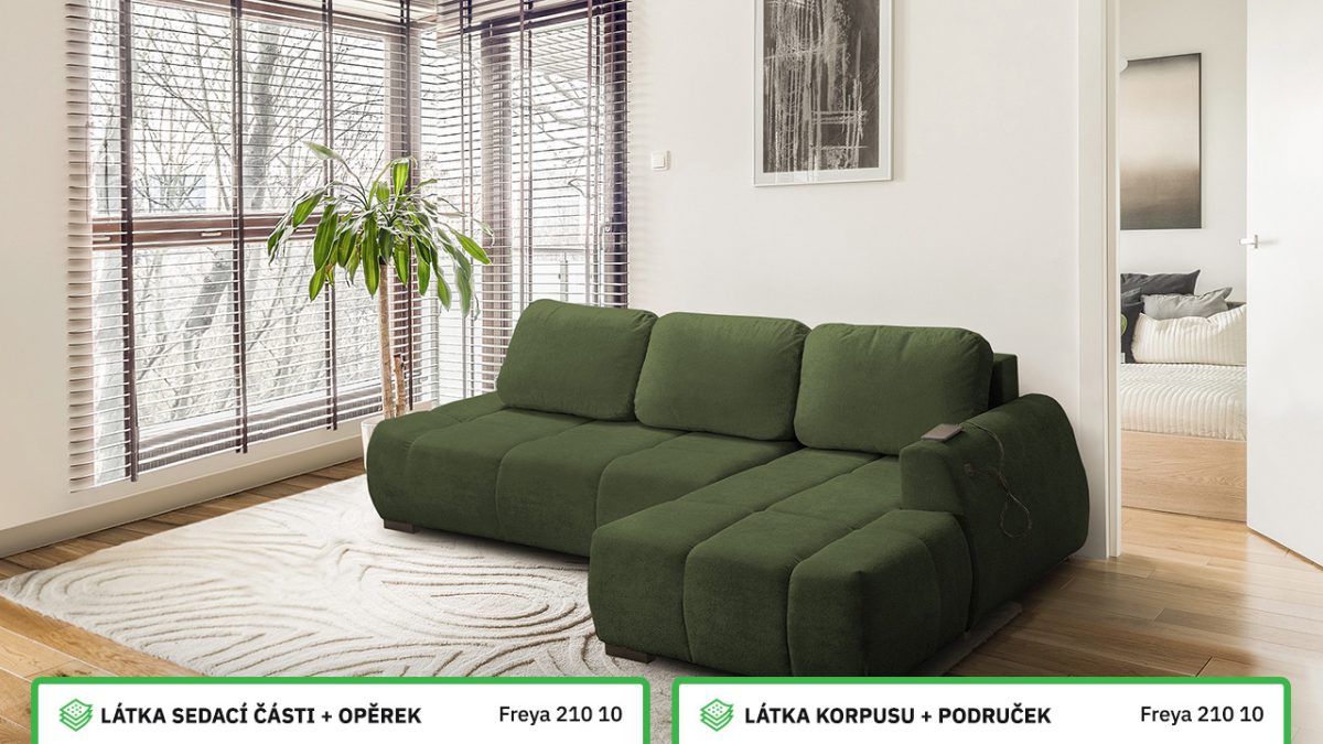 Rohová sedací souprava FRESKO Barevné provedení