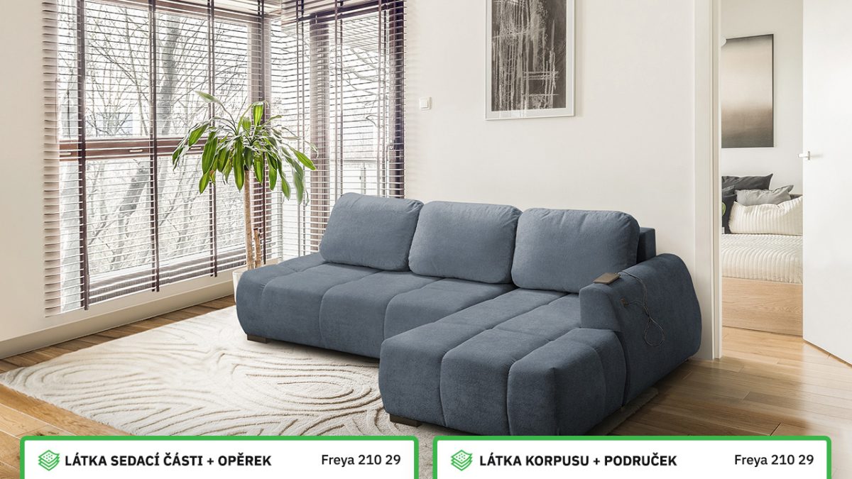 Rohová sedací souprava FRESKO Barevné provedení