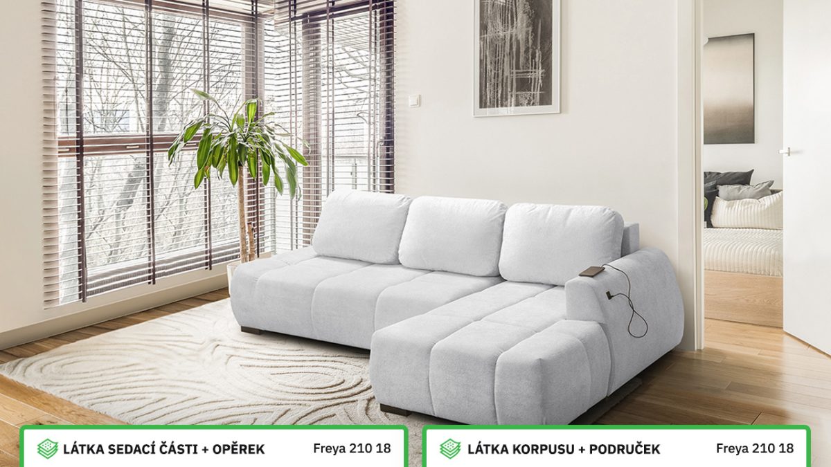 Rohová sedací souprava FRESKO Barevné provedení