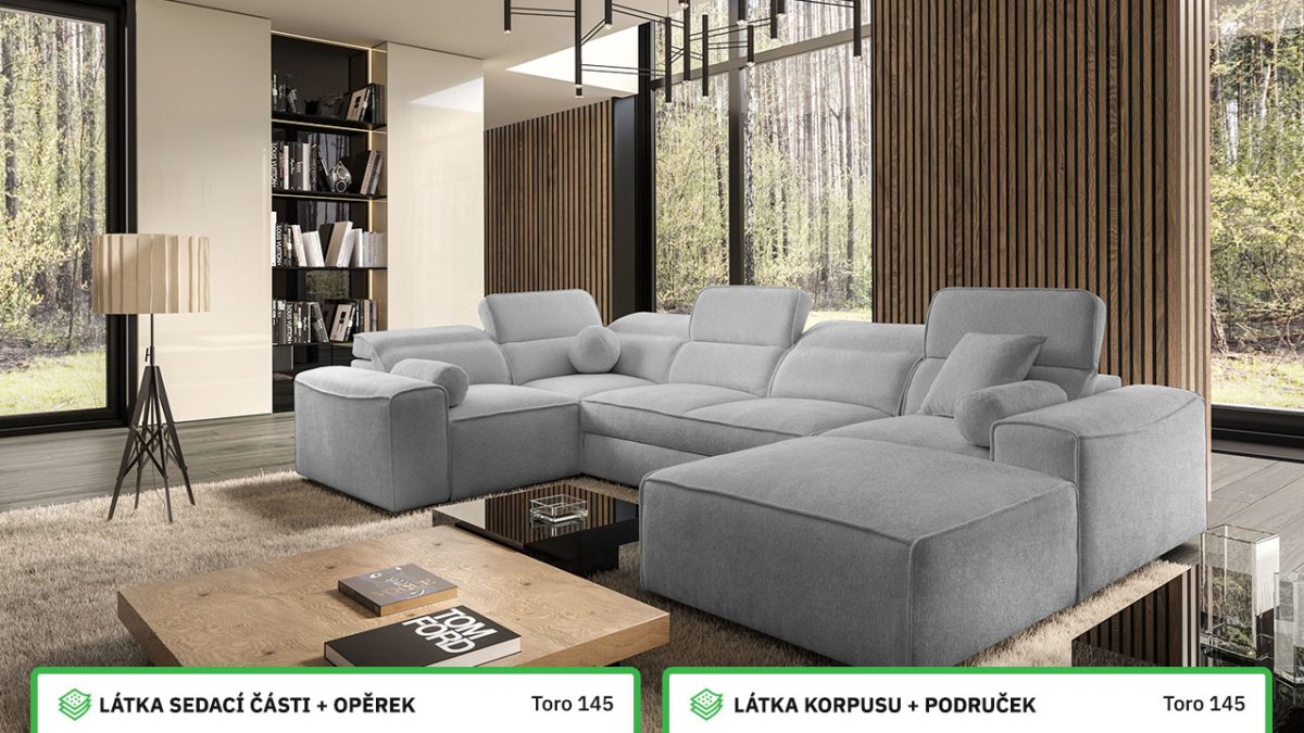 Sedací souprava VITTON IV Barevné provedení