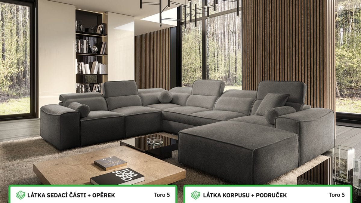 Sedací souprava VITTON VIII Barevné provedení